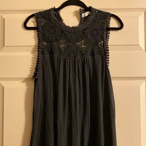 Lace tank top